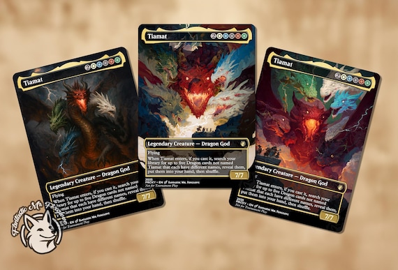 Tiamat | Proxy Card — Choose Your Art!