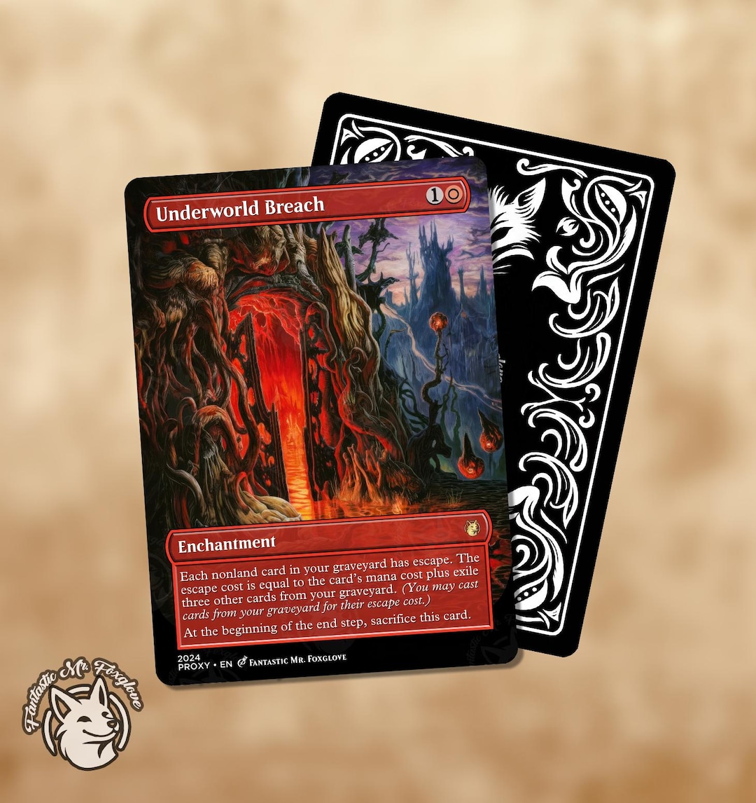 Underworld Breach | Proxy Card — Choose Your Art! - Etsy