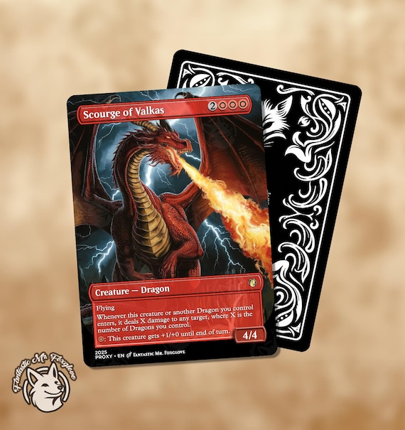 Scourge of Valkas | Proxy Card