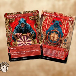 mtg cards that roll d20 Wheel of Fortune