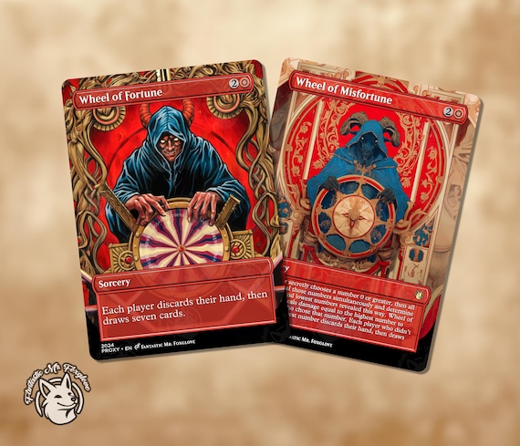 Wheel of Fortune & Misfortune | Proxy Cards