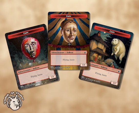 Balloon Copy Token | Proxy Cards — Perfect for the Jolly Balloon Man!