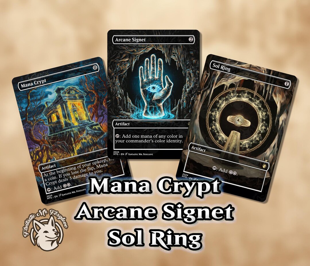 Mana Rocks Pack MTG Custom Proxies for Magic EDH - Etsy