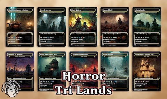 10 Tri Lands | Proxy Cards — Triomes