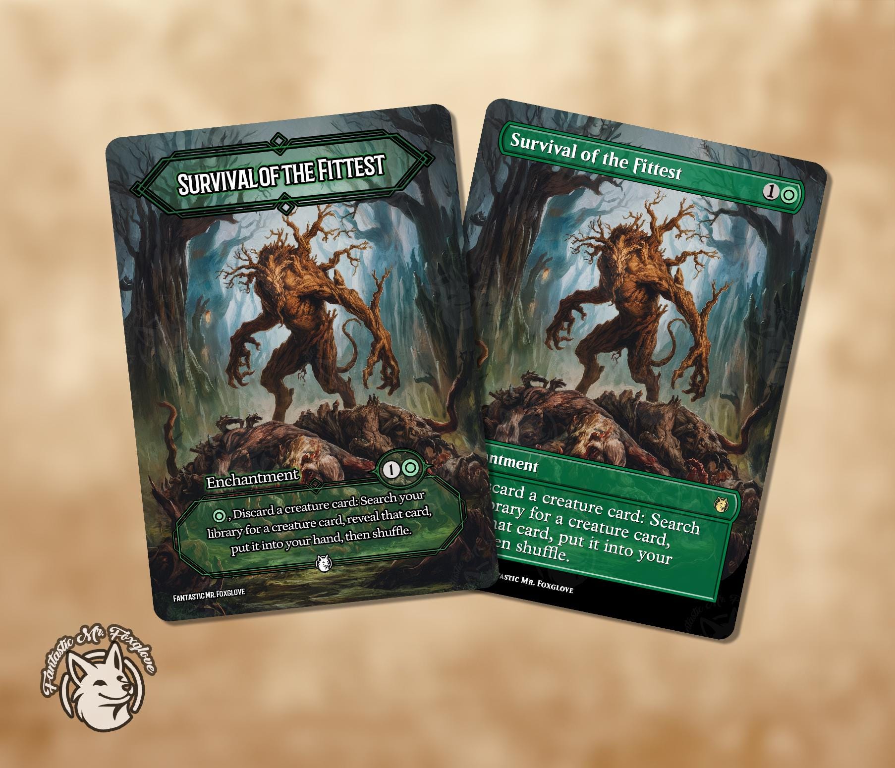 Survival of the Fittest Mtg - Etsy Survival of the Fittest Mtg - Etsy