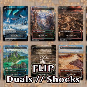 10 dubbele // Shock Lands | DUBBELGEZICHT Proxykaarten