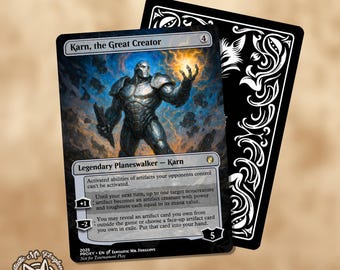 Karn the Great Creator & Karn Liberated | Proxy Cards choose Your Art! - Etsy Karn the Great Creator & Karn Liberated | Proxy Cards choose Your Art! - Etsy