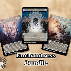 3 zszywki Enchantress | Karty proxy — Uzupełnienie, Fala paralaksy, Opalescencja
