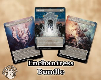 3 Enchantress Staples | Proxy Cards — Replenish, Parallax Wave