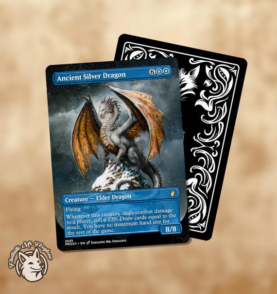 Ancient Silver Dragon | Proxy Card