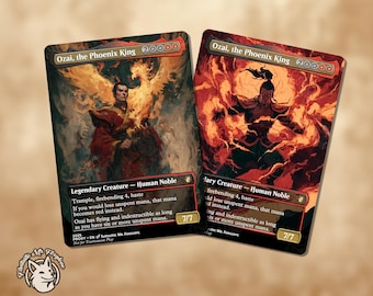 Ozai, the Phoenix King | Proxy Card — Choose Your Art! - Etsy Israel