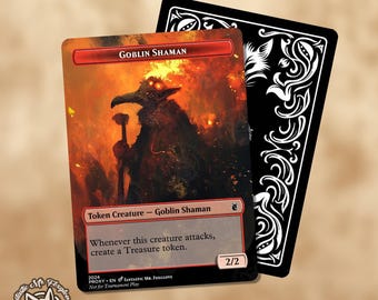 ゴブリン シャーマン トークン - カスタム変更 MTG マジック ザ