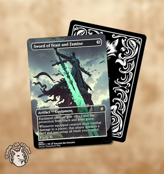 Sword of Feast and Famine | Proxy Card