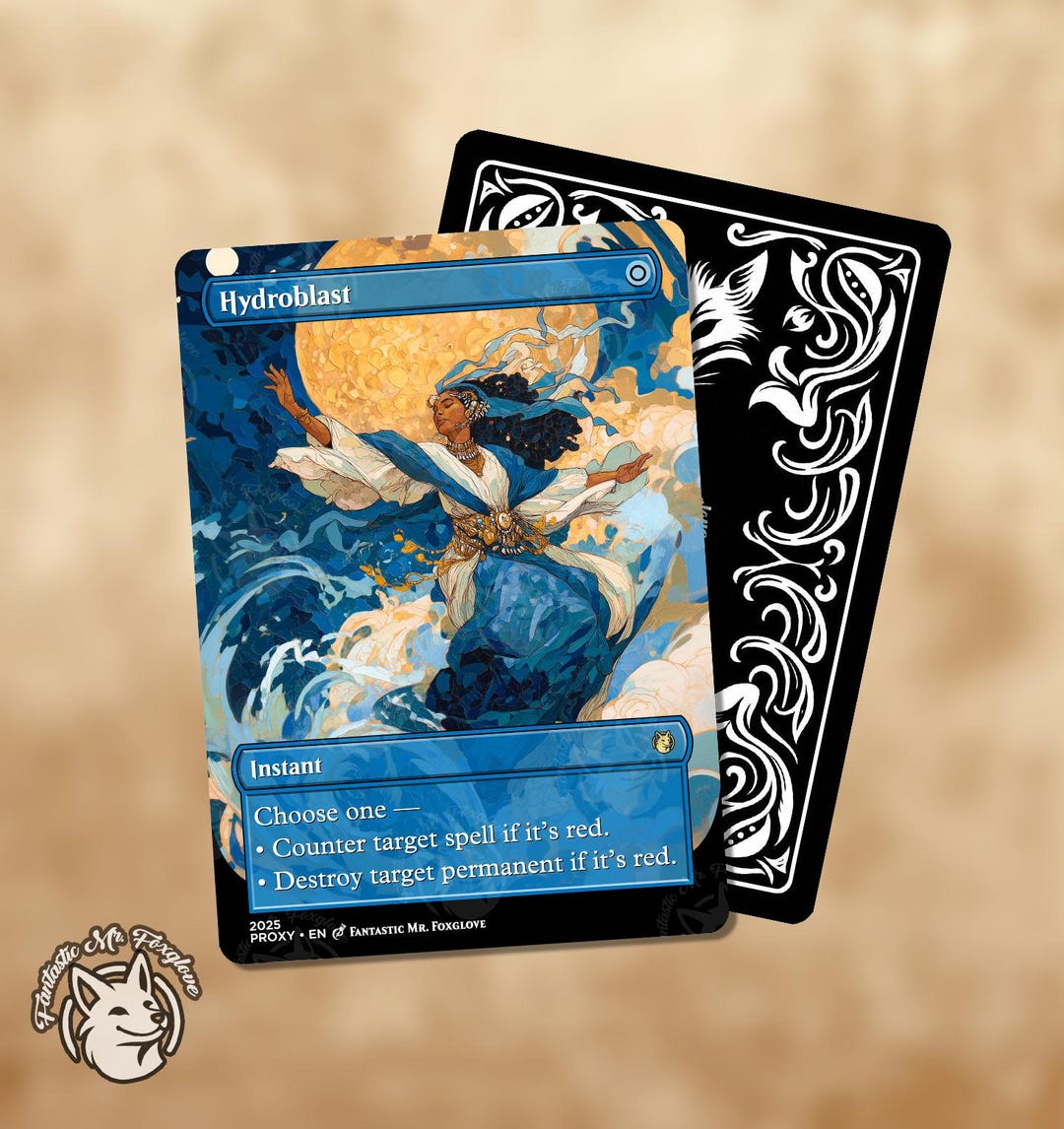Hydroblast| Proxy Card - Etsy