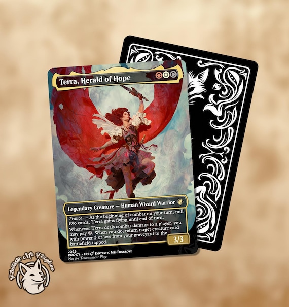 Terra, Herald of Hope | Proxy Card - Etsy