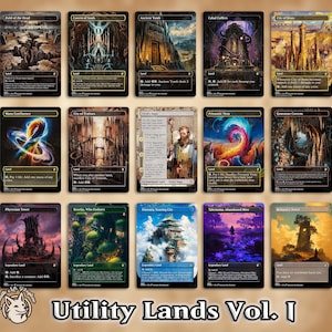 15+ utiliteitsgebieden | Proxykaarten: 2 delen! Koop beide voor een gratis cmd-toren!: Tomb, Cradle, Coffers, Saga, City, Workshop, Bazaar, Academy