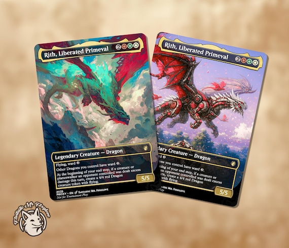 Rith, Liberated Primeval | Proxy Card — Choose Your Art! - Etsy