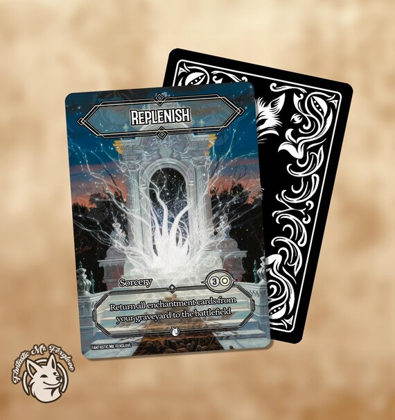 Replenish | Proxy Card — Choose Your Frame! - Etsy