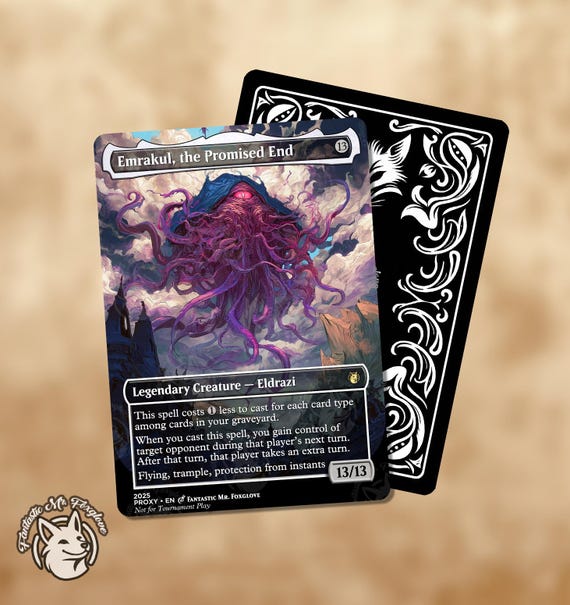 Emrakul, the Promised End | Proxy Card — choose Your Art! - Etsy
