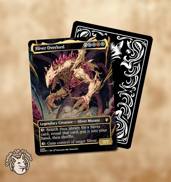 Sliver Overlord | Proxy Card - Etsy