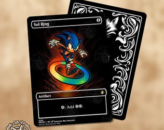 Sol Ring with S0nic Art | Proxy Card