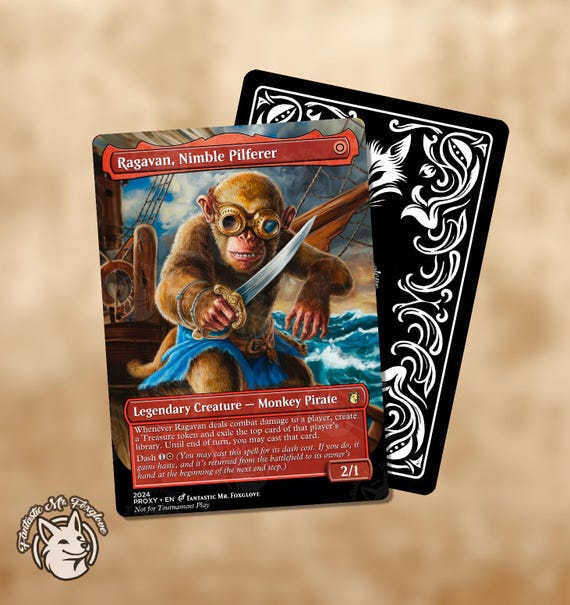 Ragavan, Nimble Pilferer | Proxy Card — Choose Your Art! - Etsy