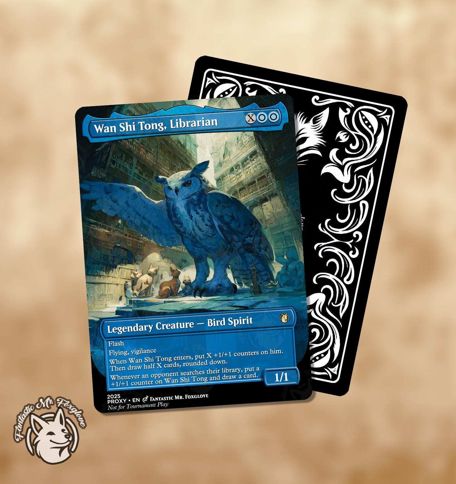 Wan Shi Tong, Librarian & All-knowing | Proxy Cards — choose One