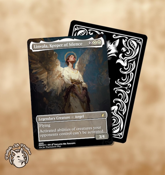 Linvala, Keeper of Silence | Proxy Card - Etsy
