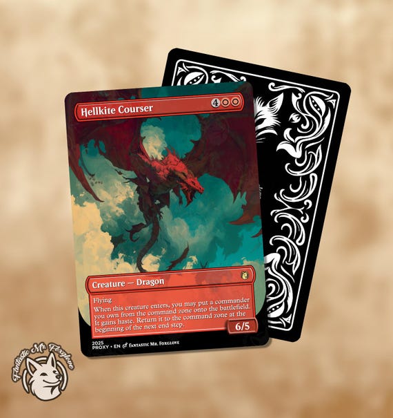 Hellkite Courser | Proxy Card