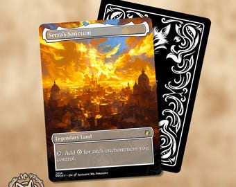 Serra's Sanctum | Proxy Card - Etsy