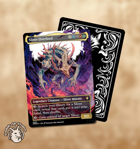 Sliver Overlord | Proxy Card - Etsy