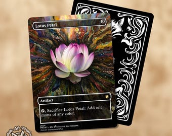Lotus Petal | Proxy Card - Etsy