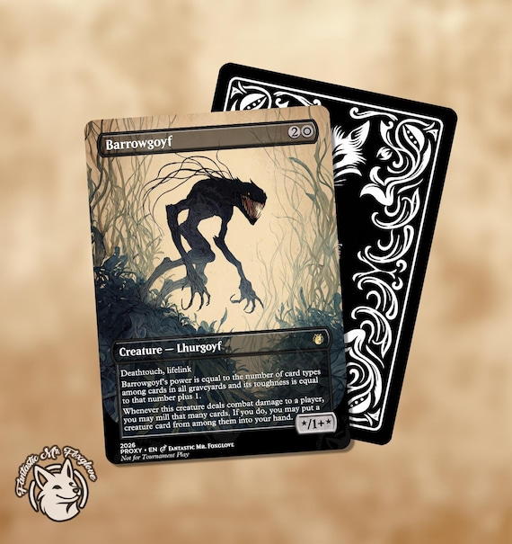 Barrowgoyf | Proxy Card — Choose Your Art! - Etsy