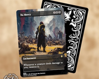 No Mercy | Proxy Card - Etsy Israel