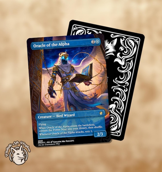 Oracle of the Alpha | Proxy Card (online-only Card Not Legal in