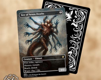 Sire of Seven Deaths | Proxy Card - Etsy