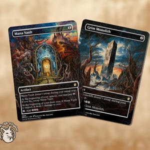 Cofre de Mana e Monólito Grim | Cartas Proxy