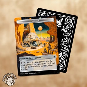 Lander Token | Custom Art Proxy Card