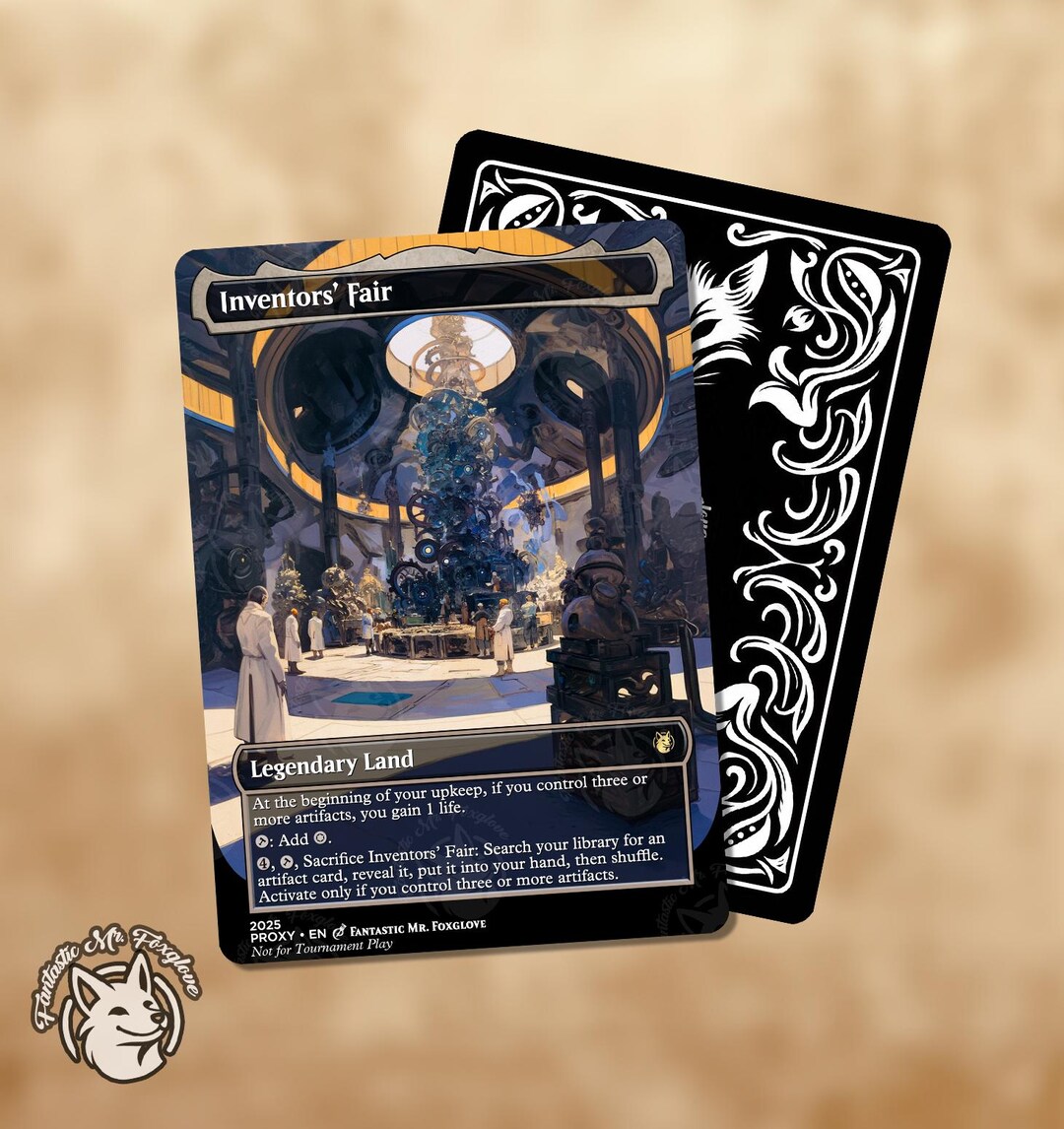 Inventors' Fair | Proxy Card - Etsy