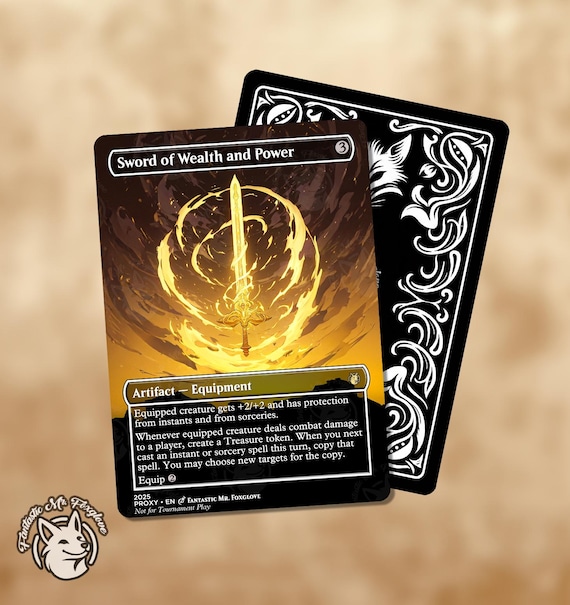 Sword of Wealth and Power | Proxy Card