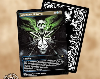 Mnemonic Betrayal | Proxy Card - Etsy