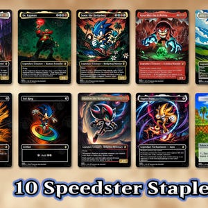 shadow the hedgehog mtg card Shadow the Hedgehog (v3) - Full Art Alter