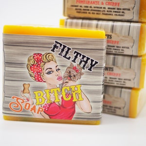 Filthy Bitch Soap, best friend gift, bachelorette party, novelty gift, funny gift for her , gag gift, joke gift