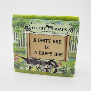 Filthy Hoe Soap, bachelor party, bachelorette party , novelty gift, hoe gift, gag gift, joke gift image 2