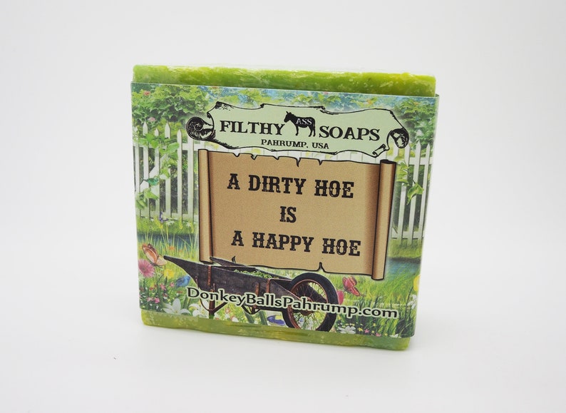 Filthy Hoe Soap, bachelor party, bachelorette party , novelty gift, hoe gift, gag gift, joke gift image 2