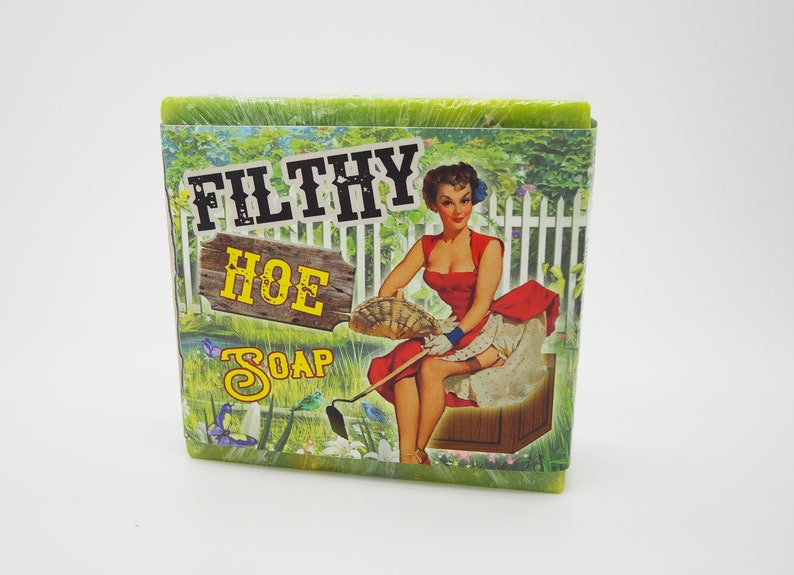 Filthy Hoe Soap, bachelor party, bachelorette party , novelty gift, hoe gift, gag gift, joke gift image 1