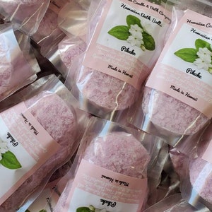 Wholesale 45 bags Hawaiian Bath Salts, All Natural Salts for bath with Natural and essential oils Pikake Lei