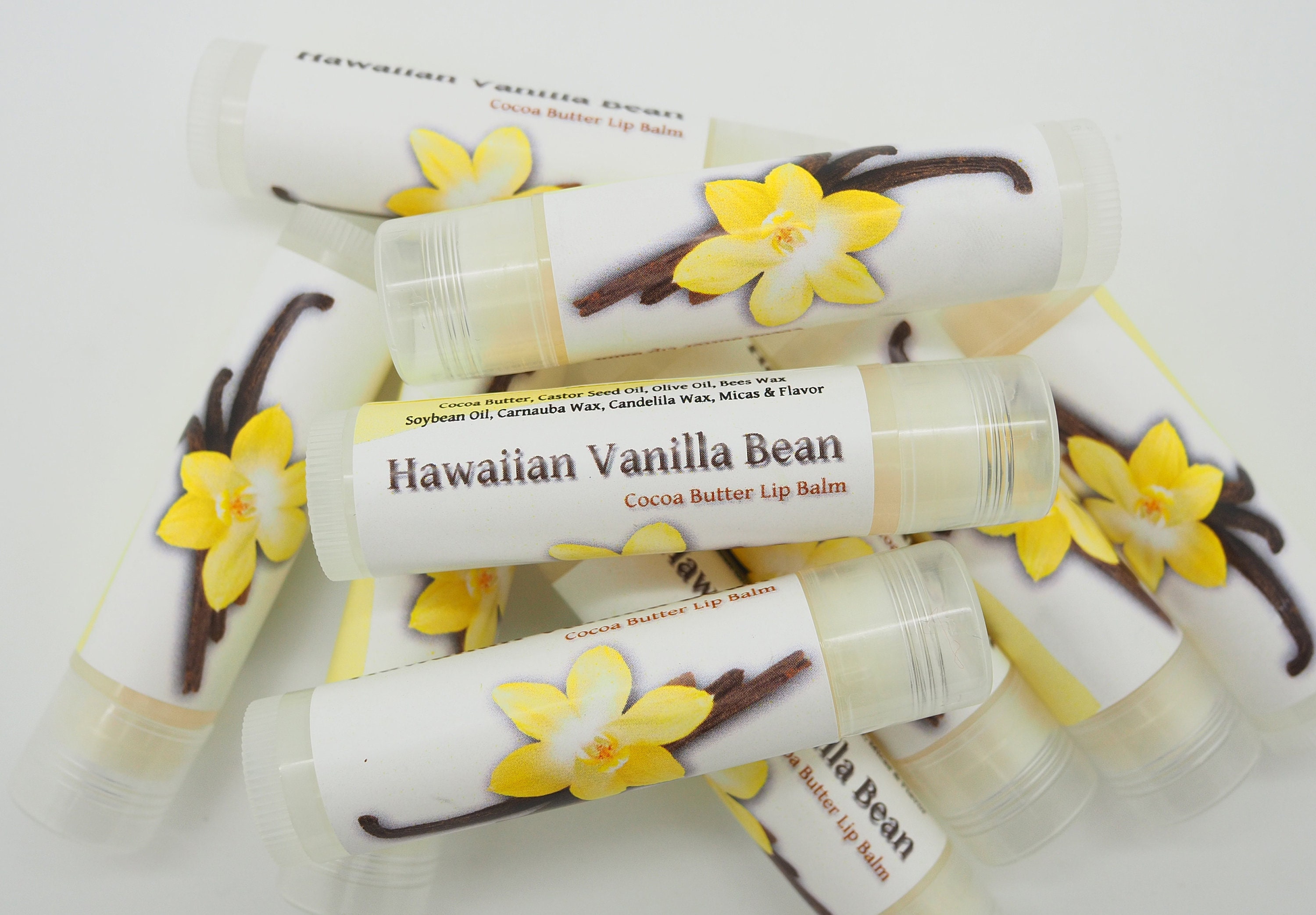 Hawaiian Vanilla Bean TROPICAL FLAVORS Handmade Etsy