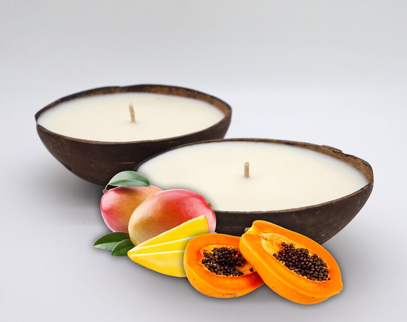 Coconut Candles set of 72 Beach Wedding Favor Coconut Etsy