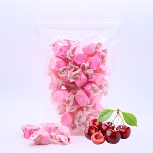 Salt Water Taffy Cherry Flavor 1/2 LB